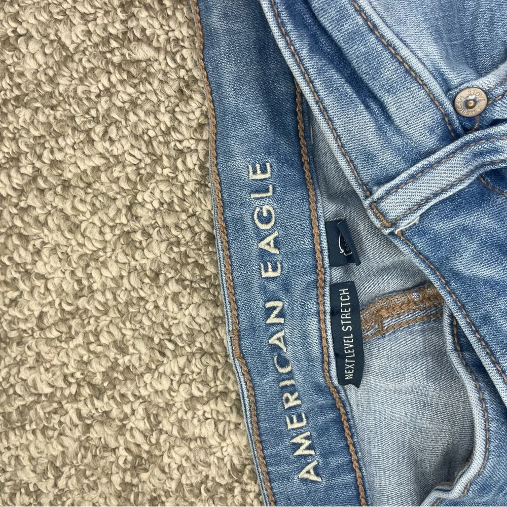 American Eagle Outfitters Denim Blue Stretch Jeans - Picture 3 of 5